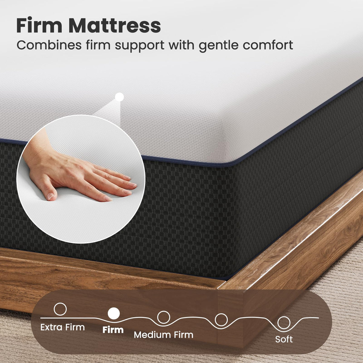 Twin Size 8 Inch Memory Foam Mattress R574290