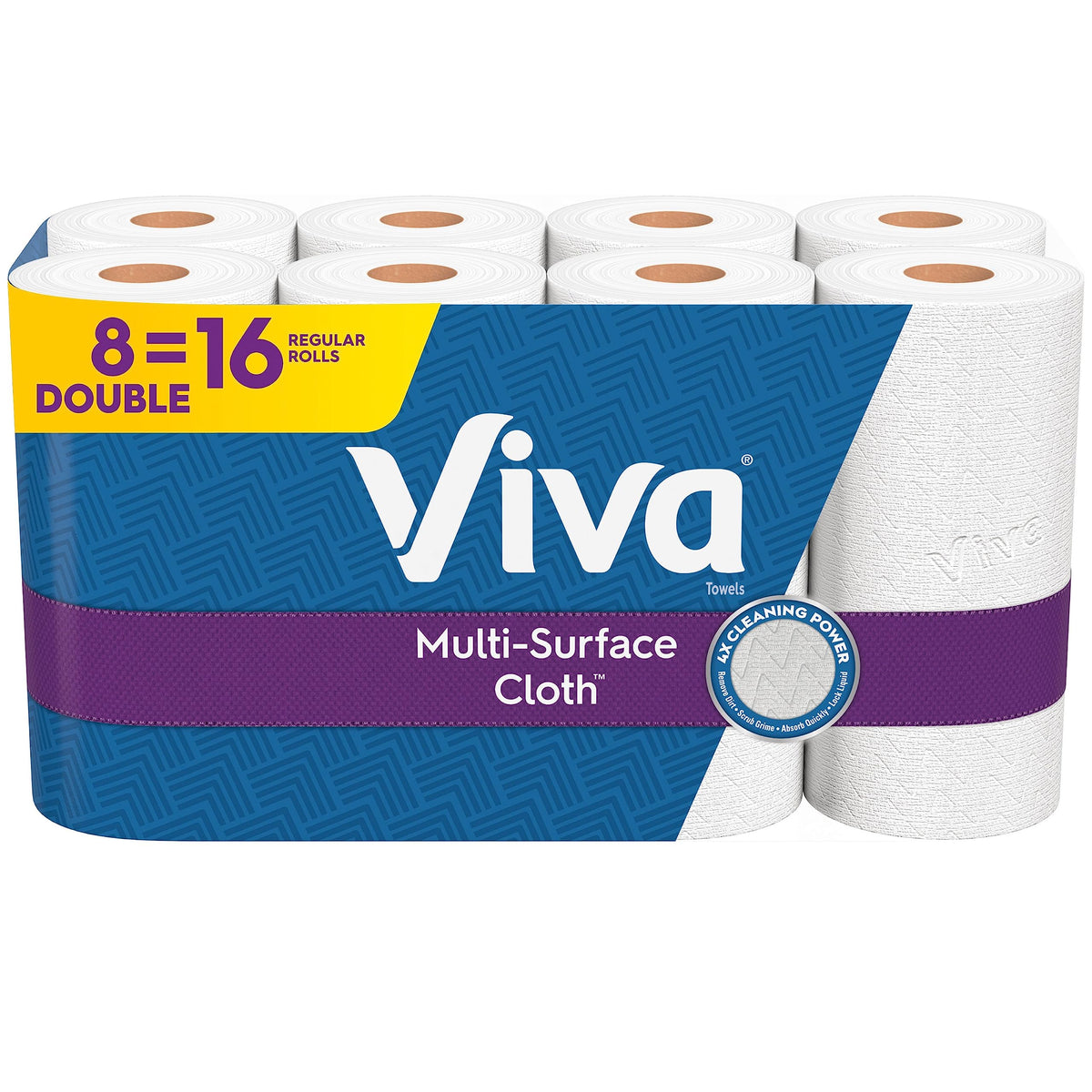 Multi-Surface Paper Towels, 8 Double Rolls N500396