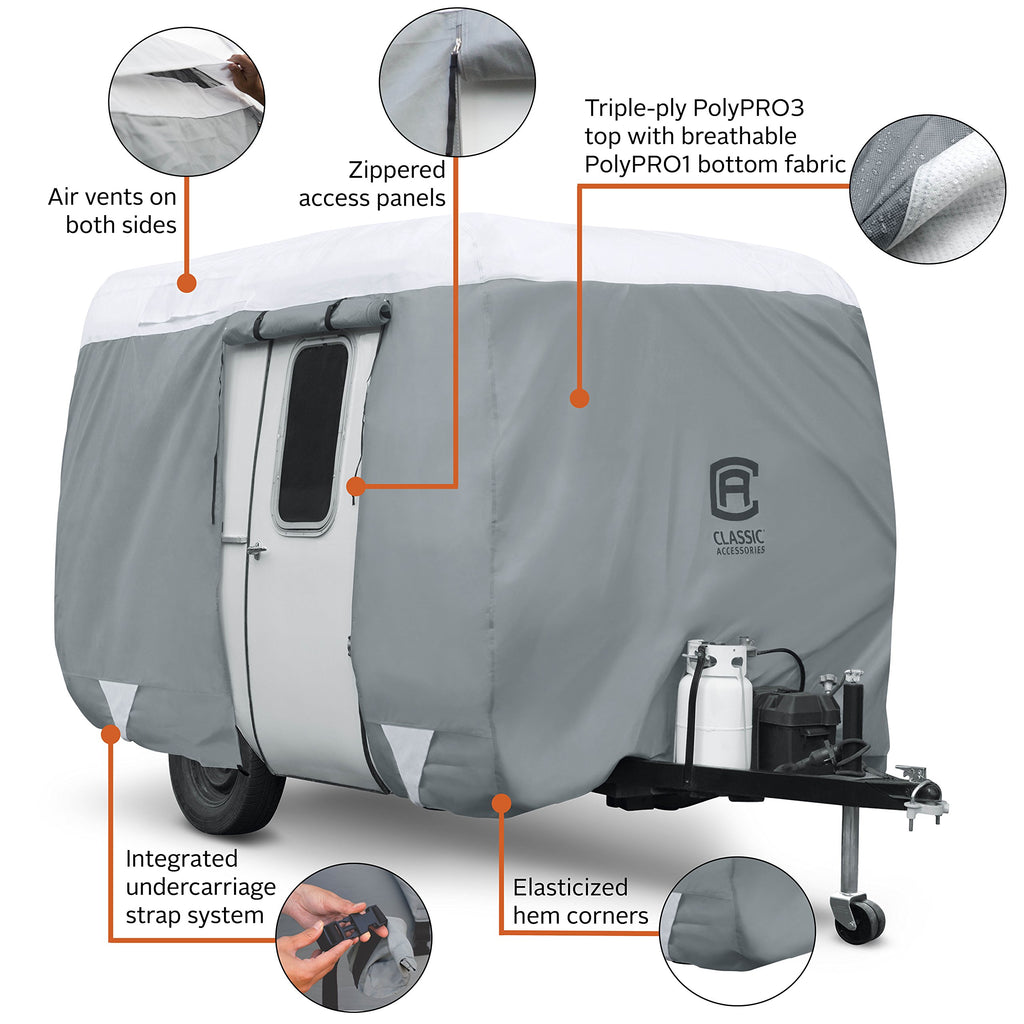 Molded Fiberglass Travel Trailer Cover T938051