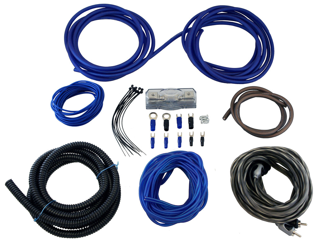 10" Subwoofer Pair with Amp Combo Wire Kit K38309